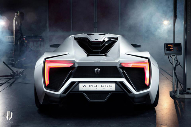 价值220万英镑的"lykan hypersport"超级跑车