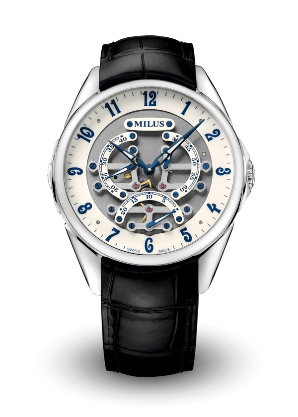 美利时全新「tirion triretrograde 42」三秒针返跳腕表