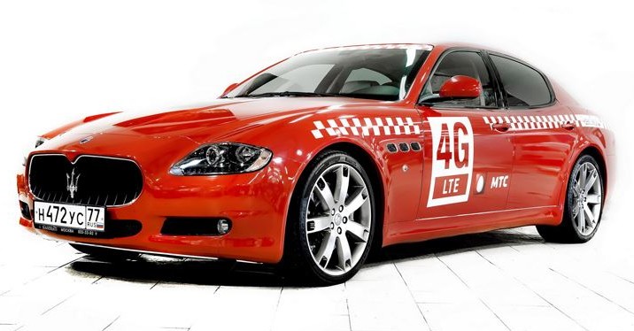 疯狂出租车 玛莎拉蒂总裁出租车现身莫斯科