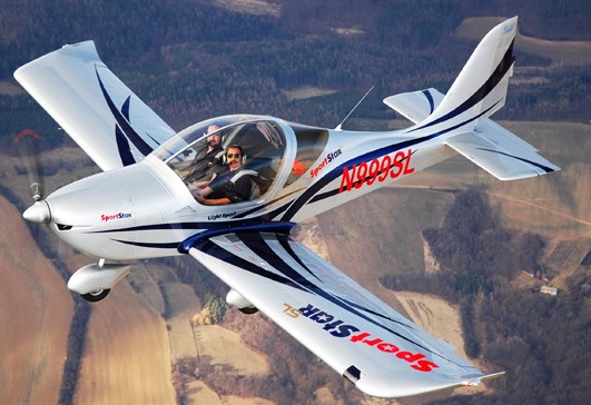 全球首架轻型运动类飞机 捷克sportstar-金投网 (手机金投网 m.cngold