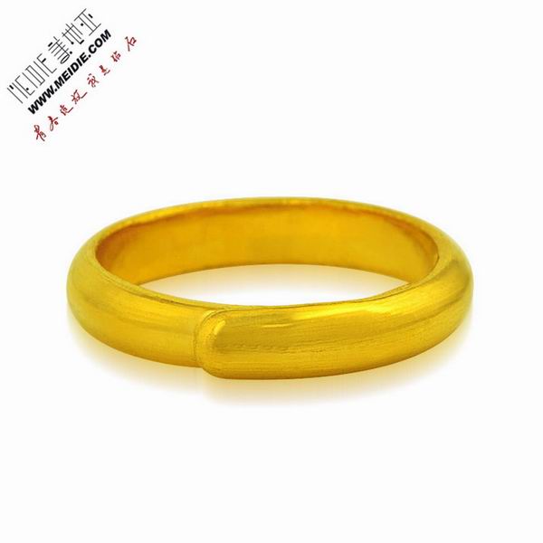 美地亚珠宝千足金韭菜边戒指图片_珠宝图片