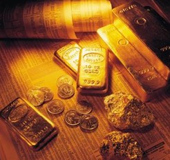 数据不佳 国际黄金受阻回落