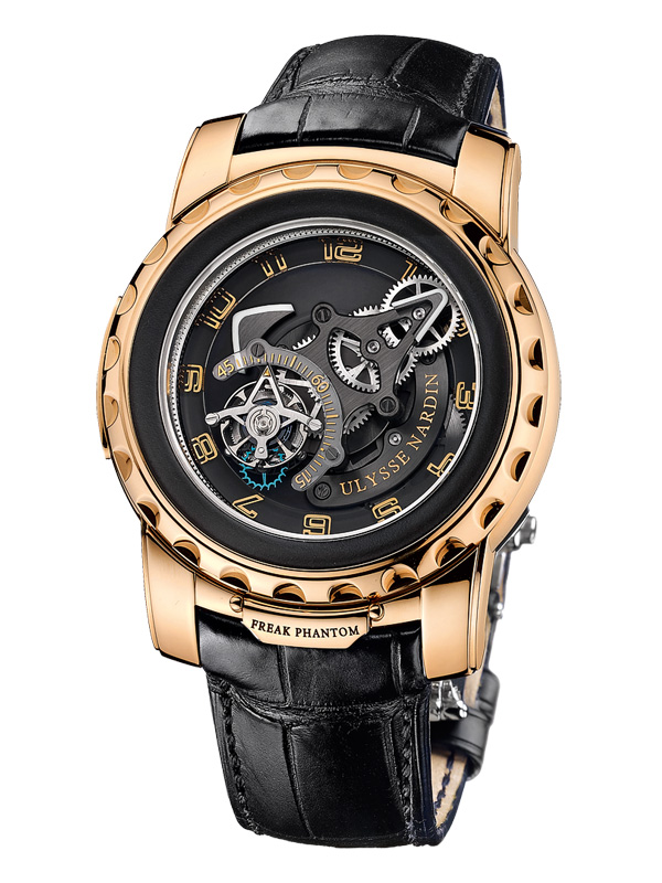 雅典表全新「freak phantom 奇想幽灵」陀飞轮腕表