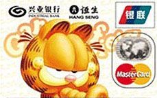兴业加菲猫卡标准版(银联+Mastercard)