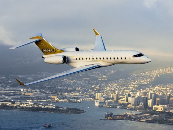 庞巴迪环球6000:世界上最为奢华高端的公务飞机