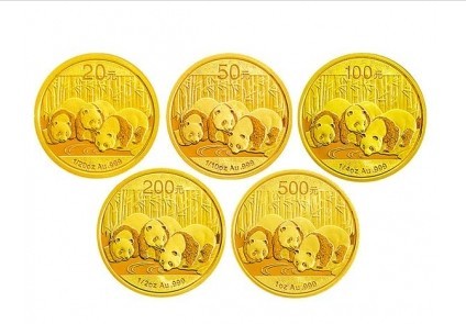 2013年熊猫金币