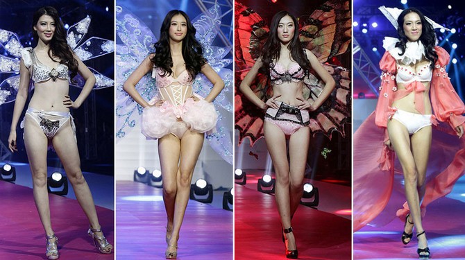 维秘内衣包装_维秘超模内衣秀