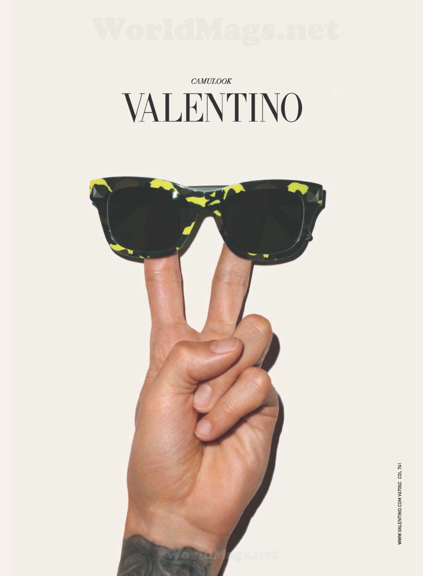 valentino 2013最新秋冬配饰系列广告硬照