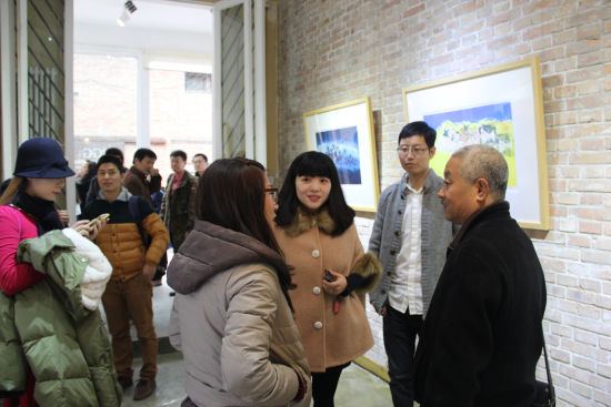张桂林作品展在北京798艺术区白野画廊开幕