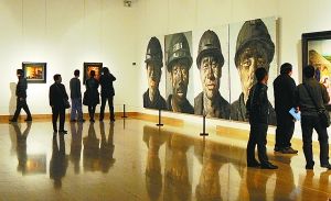 “中国写实画派九周年年展”近日亮相中国美术馆