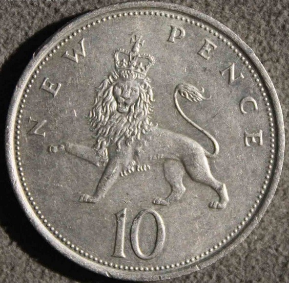 英镑硬币 面值图片