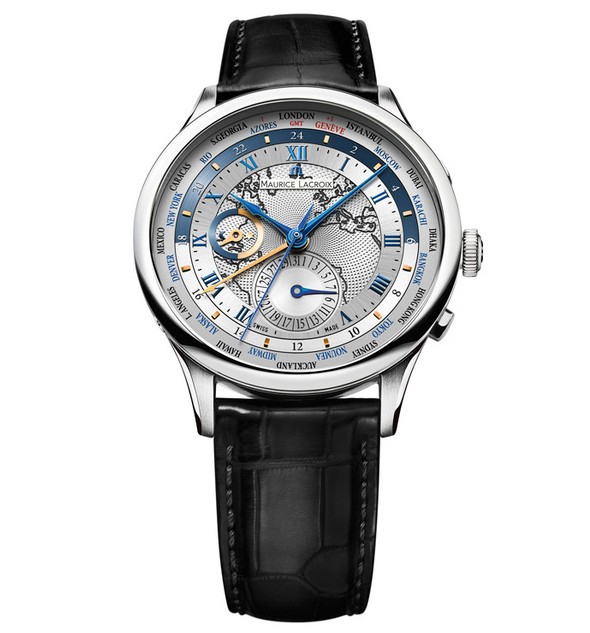 Maurice Lacroix艾美表全新匠心系列世界时区腕