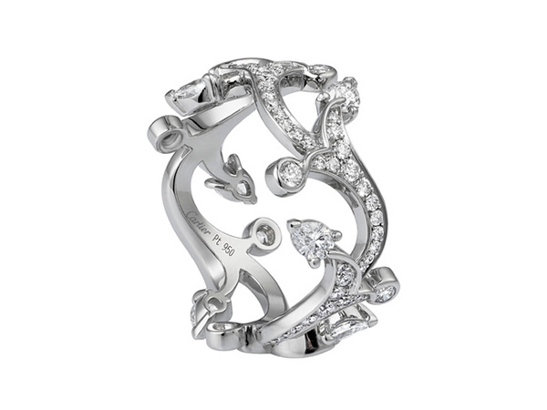 卡地亚珠宝缔造四款珍贵戒指 闪耀钻石风姿