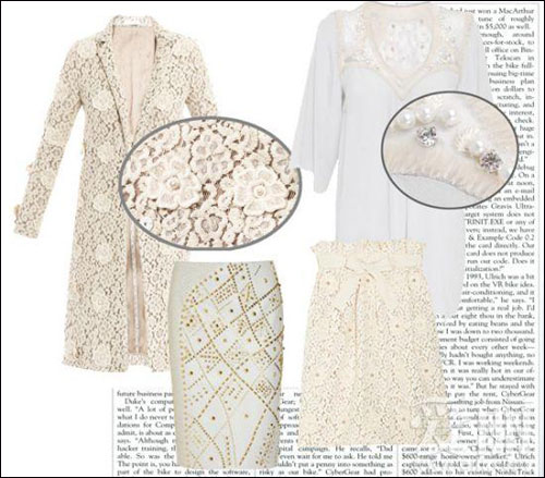 珍珠华丽和贵气逐渐渗透进玩味风格