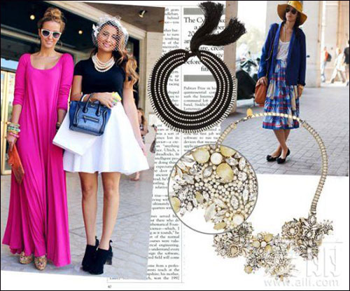 珍珠华丽和贵气逐渐渗透进玩味风格