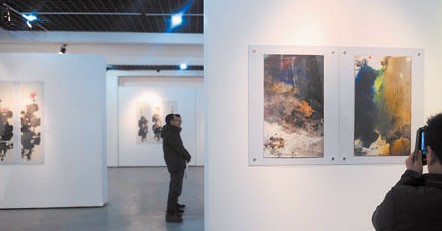 李晓轩个人国画艺术收藏展在新疆开幕