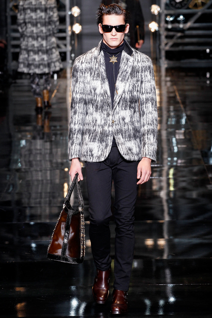 versace(范思哲)2014秋冬系列米兰男装秀
