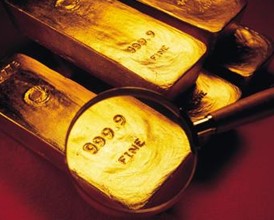 黄金价格今天多少一克参考(2014年1月15日)