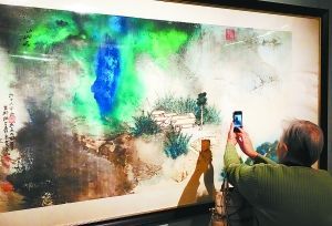 江山万里——张大千艺术展首次在大陆亮相