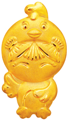 周大福推出马年生肖足金饰品及摆件 送来吉祥祝福