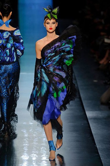 高缇耶浮夸的歌剧魅影 蝴蝶夫人穿上高级定制