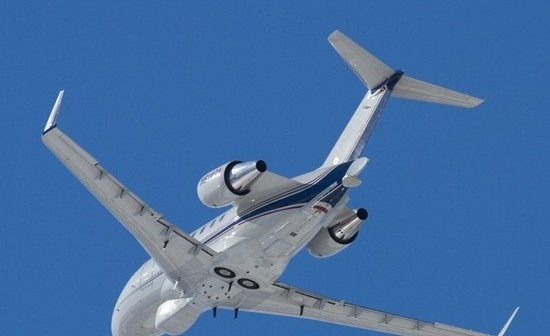 波音的庞巴迪挑战者604 msa试验台完成首次试飞