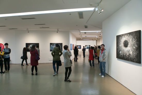 郑钰个人作品展在北京今日美术馆开幕