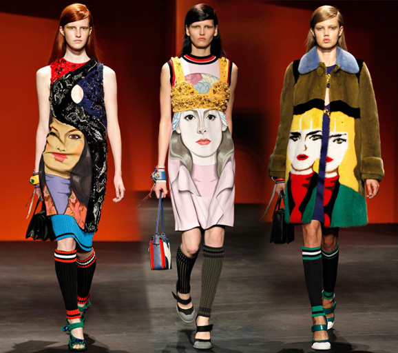 波普风潮回归 prada脸谱的叛逆喊话