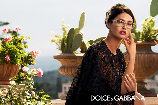 dolce gabbana 2014春夏奢侈品眼镜系列广告