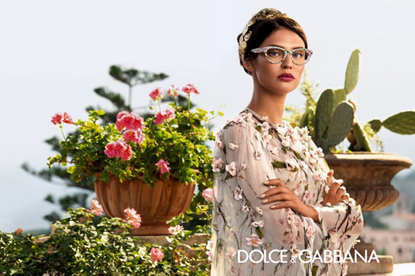 dolce & gabbana 2014春夏奢侈品眼鏡系列廣告