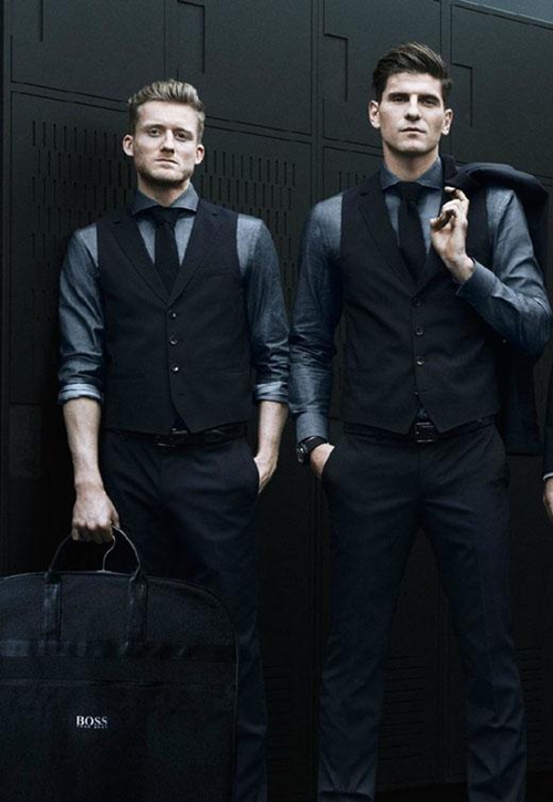 德国国家足球队代言HUGO BOSS海报曝光