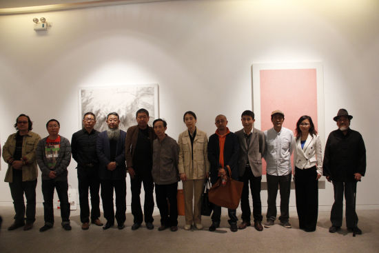 中国水墨双年展之朱岚个展在北京举行