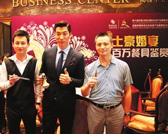 男神张亮空降文博会宝福珠宝分会场