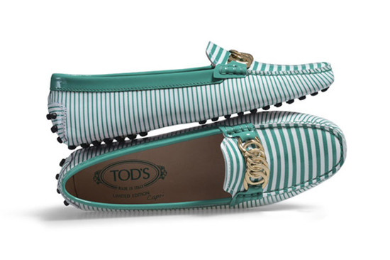 Tod's（托德斯）推出2014夏季限量版新款豆豆鞋
