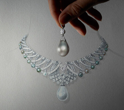 卡地亚巴黎双年展展出皇家珍珠