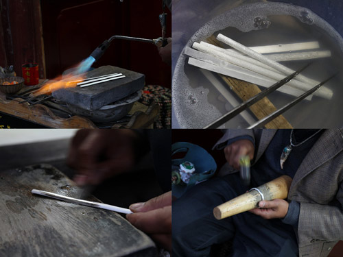 银饰加工工艺精湛