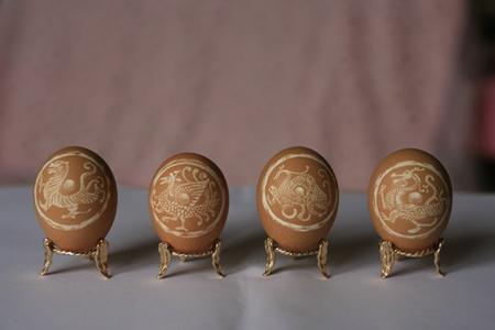 蛋雕制作方法