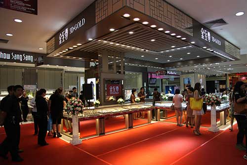 金至尊珠宝全新形象精品巡展天津站华丽登场