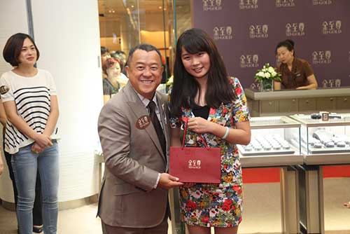 金至尊珠宝全新形象精品巡展天津站华丽登场