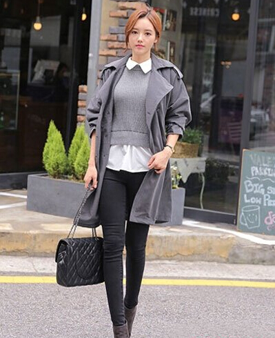 秋季女生服装搭配:长袖衬衫怎么搭配好看?