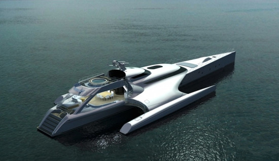 latitude售出53米银河三体游艇 预计于2015年交付