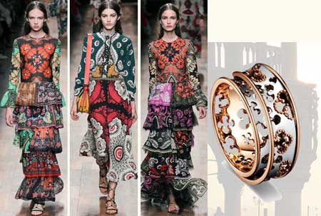 2015春夏巴黎时装周为潮宏基珠宝带来灵感