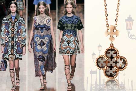 2015春夏巴黎时装周为潮宏基珠宝带来灵感