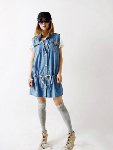 牛仔裙配什么鞋好看?