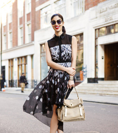 雪纺长裙配什么鞋子?