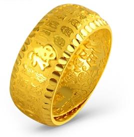 老廟黃金戒指圖片賞析