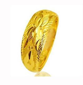 老鳳祥黃金戒指圖片賞析