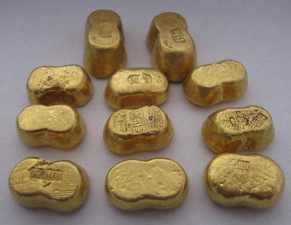 古代金元宝图片赏析-基础知识-金投网