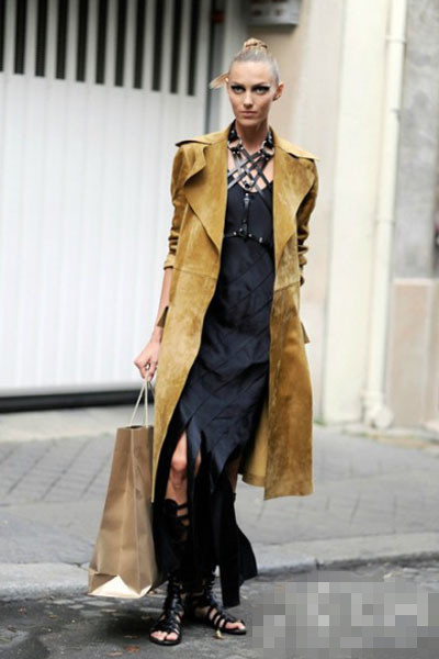 鹿皮风衣怎么搭配_风衣怎么搭配好看