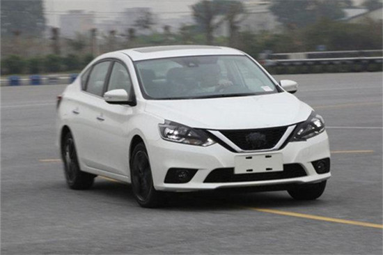 日产名车品牌新款轩逸低伪路试谍照曝光
